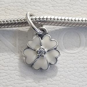 PANDORA White Primrose Pendant 390365EN12